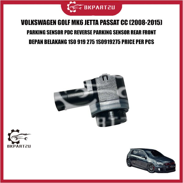VOLKSWAGEN GOLF MK6 JETTA PASSAT CC PARKING SENSOR PDC REVERSE PARKING SENSOR REAR FRONT DEPAN BELAKANG 1S0 919 275 OEM