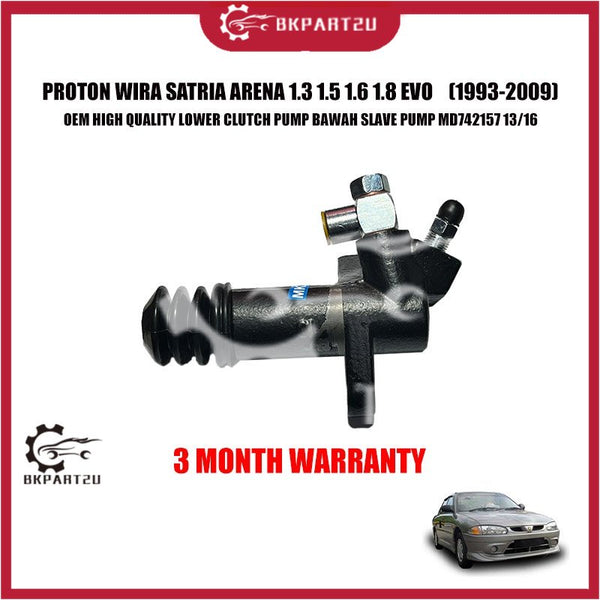 PROTON WIRA SATRIA ARENA 1.3 1.5 1.6 1.8 EVO LOWER CLUTCH PUMP BAWAH MD742157 13/16 3 MONTH WARRANTY