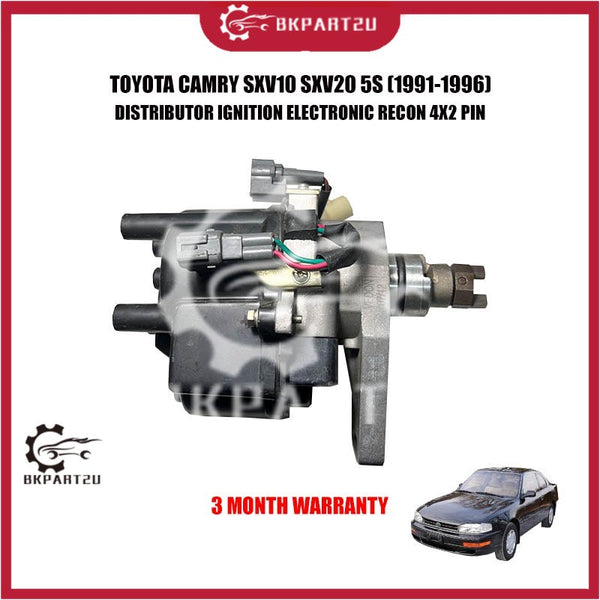 TOYOTA CAMRY SXV10 SXV20 5S (1991-1996) DISTRIBUTOR IGNITION ELECTRONIC RECON 4X2 PIN 3 MONTH WARRANTY