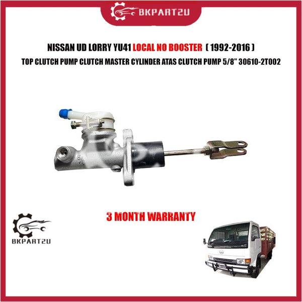 NISSAN UD LORRY YU41 LOCAL NO BOOSTER TOP CLUTCH PUMP CLUTCH MASTER CYLINDER ATAS CLUTCH PUMP 5/8'' 30610-2T002