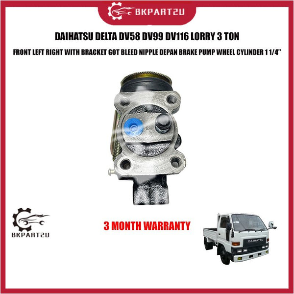 DAIHATSU DELTA DV58 DV99 DV116 LORRY 3TON FRONT BRAKE PUMP WITH BRACKET BLEED NIPPLE WHEEL CYLINDER
