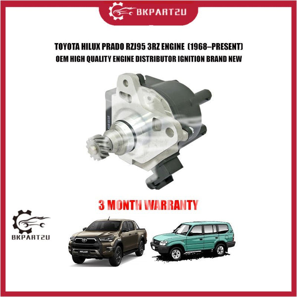 TOYOTA HILUX PRADO RZJ95 3RZ ENGINE  (1968–PRESENT) ENGINE DISTRIBUTOR IGNITION BRAND NEW 3 MONTH WARRANTY OEM