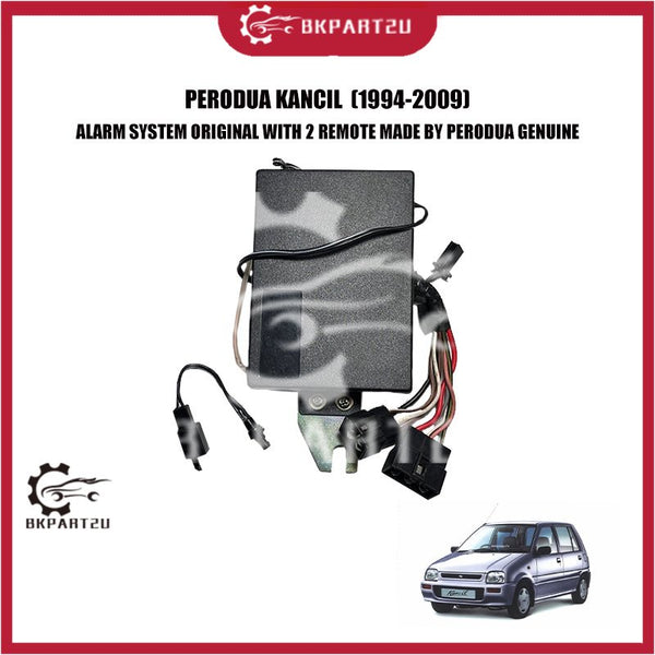 PERODUA KANCIL (1994-2009) ALARM SYSTEM ORIGINAL WITH 2 REMOTE MADE BY PERODUA GENUINE