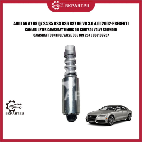 AUDI A6 A7 A8 Q7 S4 S5 RS3 RS6 RS7 V6 V8 3.0 4.0 CAM ADJUSTER CAMSHAFT TIMING OIL CONTROL VALVE SOLENOID CAMSHAFT CONTRO