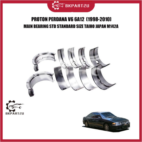 PROTON PERDANA V6 6A12 1998-2010 MAIN BEARING STANDARD SIZE TAIHO JAPAN M142A