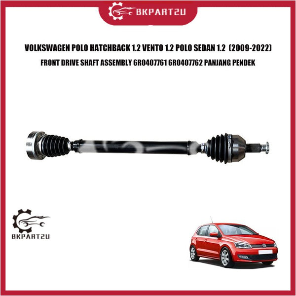 VOLKSWAGEN POLO HATCHBACK 1.2 VENTO 1.2 POLO SEDAN 1.2 DRIVE SHAFT 6R0407761 6R0407762 LONG SHORT