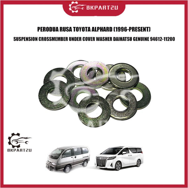 PERODUA RUSA TOYOTA ALPHARD SUSPENSION CROSSMEMBER UNDER COVER WASHER DAIHATSU GENUINE 94612-11200