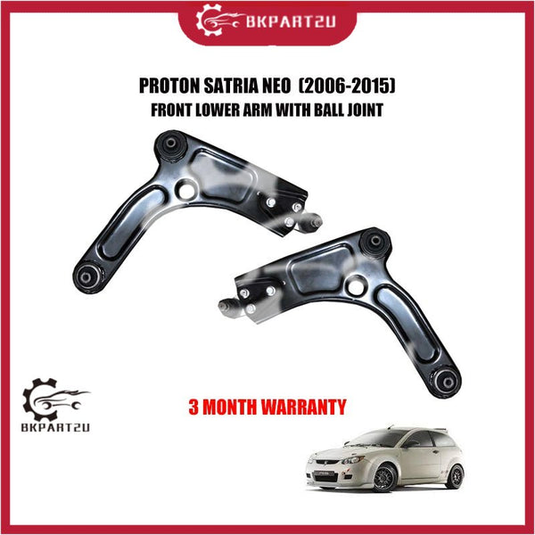 PROTON SATRIA NEO  (2006-2015) FRONT LOWER ARM WITH BALL JOINT 3 MONTH WARRANTY