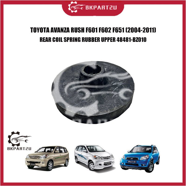 TOYOTA AVANZA RUSH F601 F602 F651 (2004-2011)  REAR COIL SPRING RUBBER UPPER 48481-BZ010