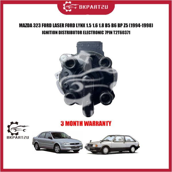 MAZDA 323 FORD LASER FORD LYNX 1.5 1.6 1.8 B5 B6 BP Z5 IGNITION DISTRIBUTOR ELECTRONIC 7PIN T2T60371 3 MONTH WARRANTY