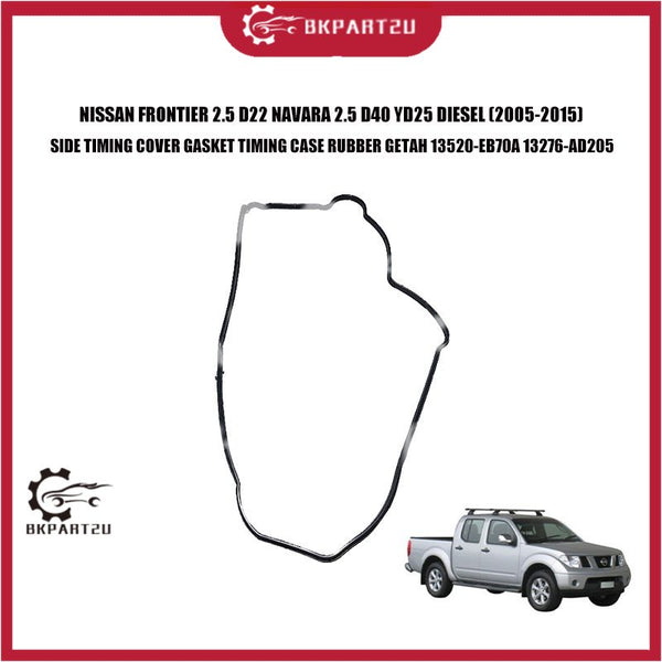 NISSAN FRONTIER 2.5 D22 NAVARA 2.5 D40 YD25 DIESEl SIDE TIMING COVER GASKET TIMING CASE RUBBER GETAH 13520-EB70A