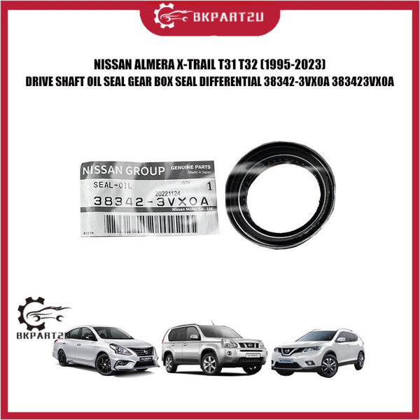 NISSAN ALMERA X-TRAIL T31 T32 DRIVE SHAFT OIL SEAL GEAR BOX SEAL DIFFERENTIAL 38342-3VX0A 383423VX0A