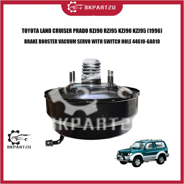 TOYOTA LAND CRUISER PRADO RZJ90 RZJ95 KZJ90 KZJ95 (1996) BRAKE BOOSTER VACUUM SERVO WITH SWITCH HOLE 44610-6A010