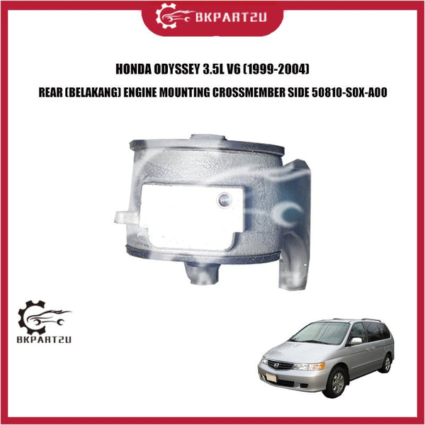 HONDA ODYSSEY 3.5L V6 (1999-2004) REAR (BELAKANG) ENGINE MOUNTING CROSSMEMBER SIDE 50810-S0X-A00