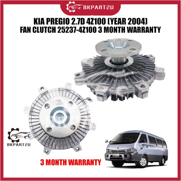 KIA PREGIO 2.7D 4Z100 (YEAR 2004) FAN CLUTCH 25237-4Z100 3 MONTH WARRANTY