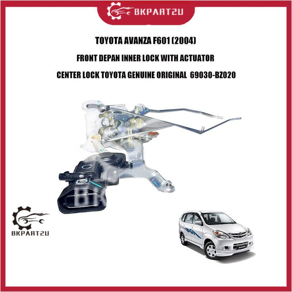 TOYOTA AVANZA F601 (2004) FRONT DEPAN INNER LOCK WITH ACTUATOR CENTER LOCK TOYOTA GENUINE ORIGINAL  69030-BZ020