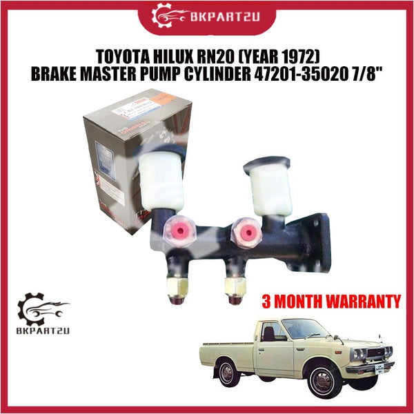 TOYOTA HILUX RN20 (YEAR 1972) BRAKE MASTER PUMP CYLINDER 47201-35020 7/8"