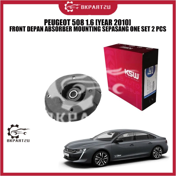 PEUGEOT 508 1.6 [YEAR 2010] FRONT DEPAN ABSORBER MOUNTING SEPASANG ONE SET 2 PCS