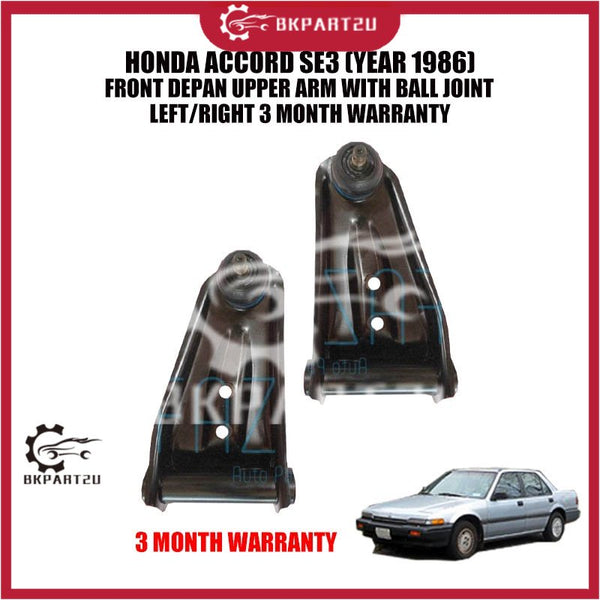 HONDA ACCORD SE3 (YEAR 1986) FRONT DEPAN UPPER ARM WITH BALL JOINT LEFT/RIGHT 3 MONTH WARRANTY