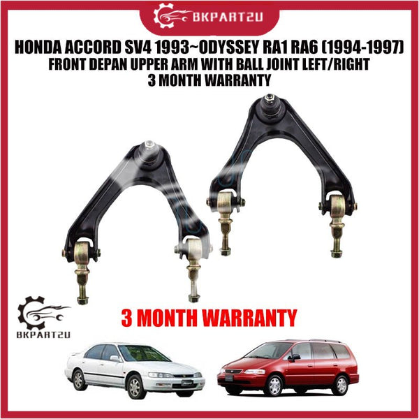 HONDA ACCORD SV4 1993~ODYSSEY RA1 RA6 (1994-1997) FRONT DEPAN UPPER ARM WITH BALL JOINT LEFT/RIGHT 3 MONTH WARRANTY