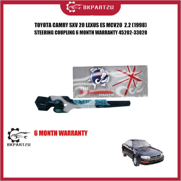 TOYOTA CAMRY SXV 20 LEXUS ES MCV20  2.2 (1998)STEERING COUPLING 6 MONTH WARRANTY 45202-33020