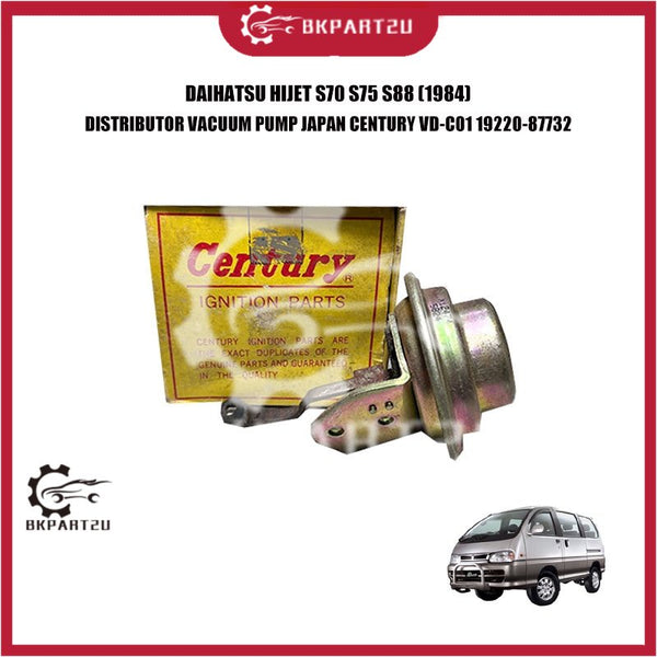 DAIHATSU HIJET S70 S75 S88 (1984)  DISTRIBUTOR VACUUM PUMP JAPAN CENTURY VD-C01 19220-87732