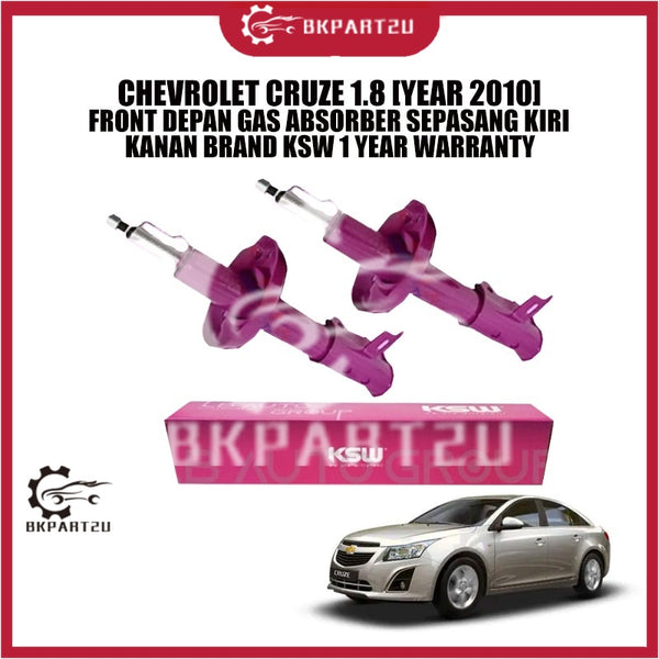 CHEVROLET CRUZE 1.8 [YEAR 2010] FRONT DEPAN GAS ABSORBER SEPASANG KIRI  KANAN BRAND KSW 1 YEAR WARRANTY