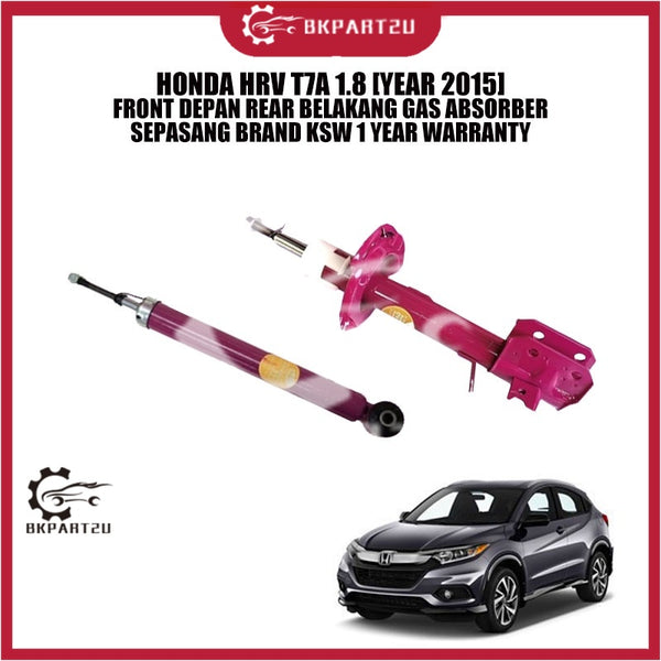 HONDA HRV T7A 1.8 [YEAR 2015] FRONT DEPAN REAR BELAKANG GAS ABSORBER SEPASANG BRAND KSW 1 YEAR WARRANTY
