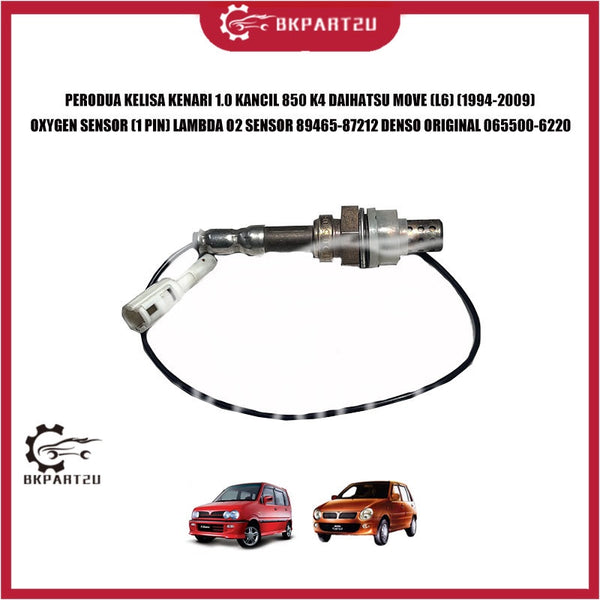 PERODUA KELISA KENARI 1.0 KANCIL 850 K4 DAIHATSU MOVE (L6) (1994-2009) OXYGEN SENSOR (1 PIN) LAMBDA O2 SENSOR