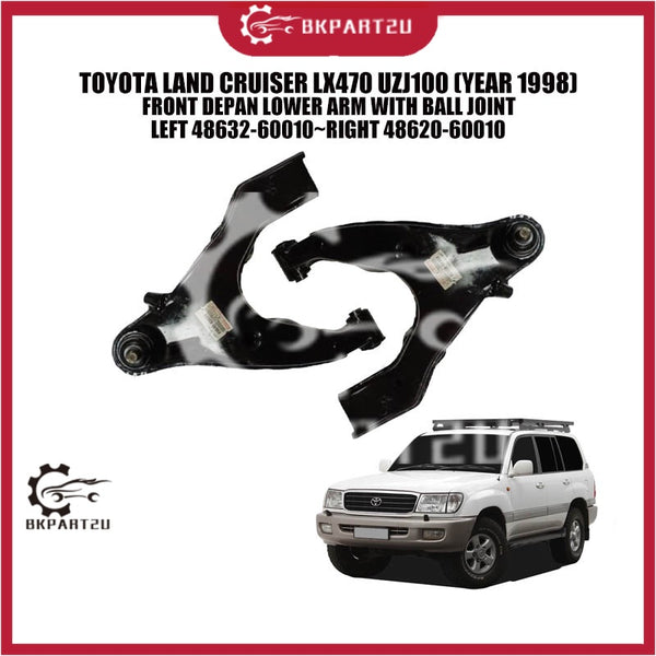 TOYOTA LAND CRUISER LX470 UZJ100 (1998) FRONT LOWER ARM BALL JOINT LH 48632-60010~RH48620-60010