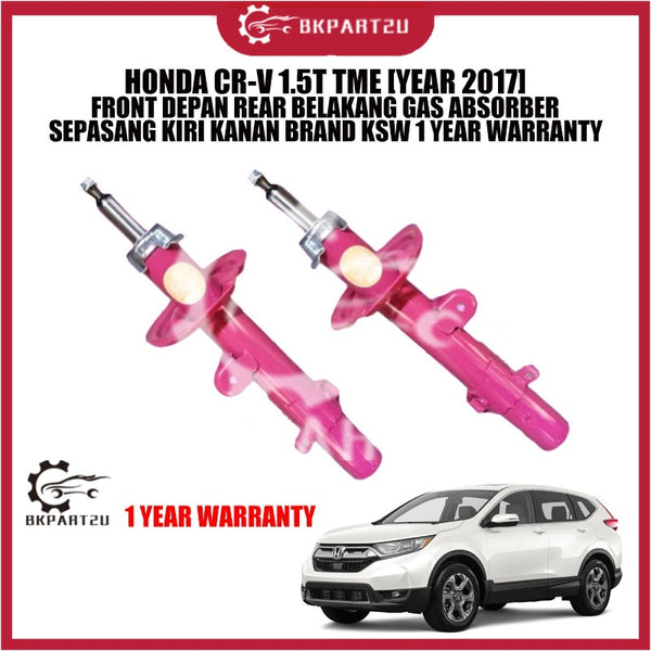 HONDA CR-V 1.5T TME [YEAR 2017] FRONT DEPAN REAR BELAKANG GAS ABSORBER SEPASANG KIRI KANAN BRAND KSW 1 YEAR WARRANTY