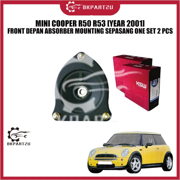 MINI COOPER R50 R53 [YEAR 2001] FRONT DEPAN ABSORBER MOUNTING SEPASANG ONE SET 2 PCS