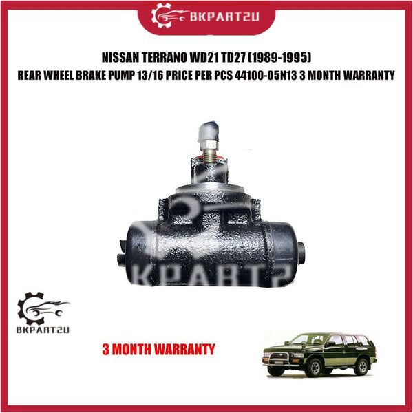NISSAN TERRANO WD21 TD27 (1989-1995) REAR WHEEL BRAKE PUMP 13/16 PRICE PER PCS 44100-05N13 3 MONTH WARRANTY