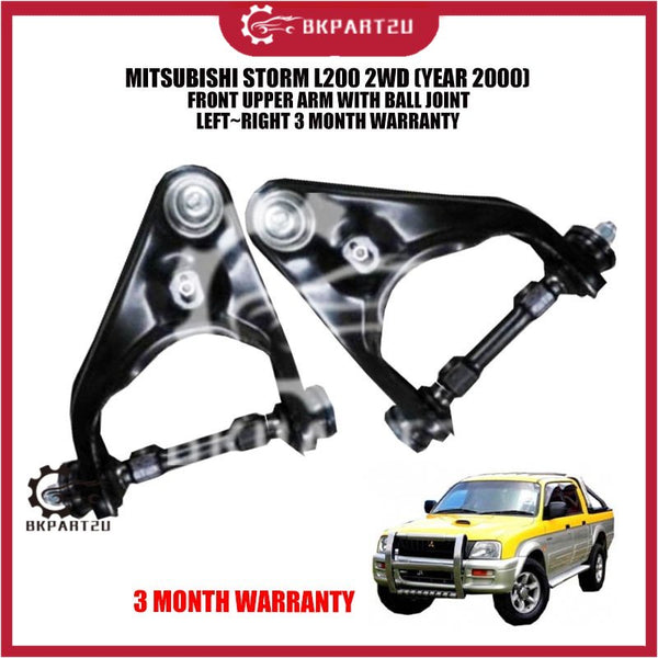 MITSUBISHI STORM L200 2WD (YEAR 2000) FRONT UPPER ARM WITH BALL JOINT LEFT~RIGHT 3 MONTH WARRANTY