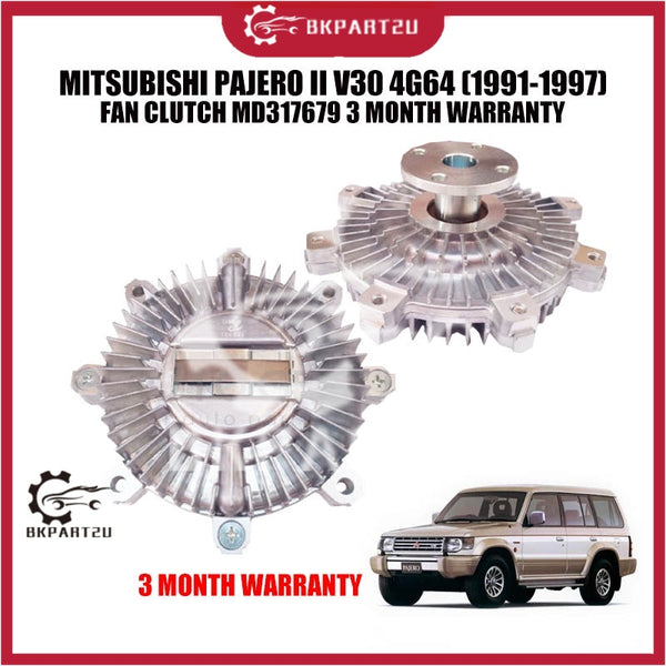 MITSUBISHI PAJERO II V30 4G64 (1991-1997) FAN CLUTCH MD317679 3 MONTH WARRANTY