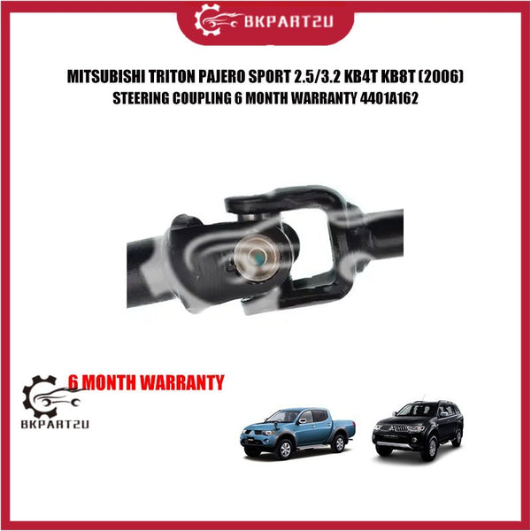 MITSUBISHI TRITON PAJERO SPORT 2.5/3.2 KB4T KB8T (2006) STEERING COUPLING 6 MONTH WARRANTY 4401A162