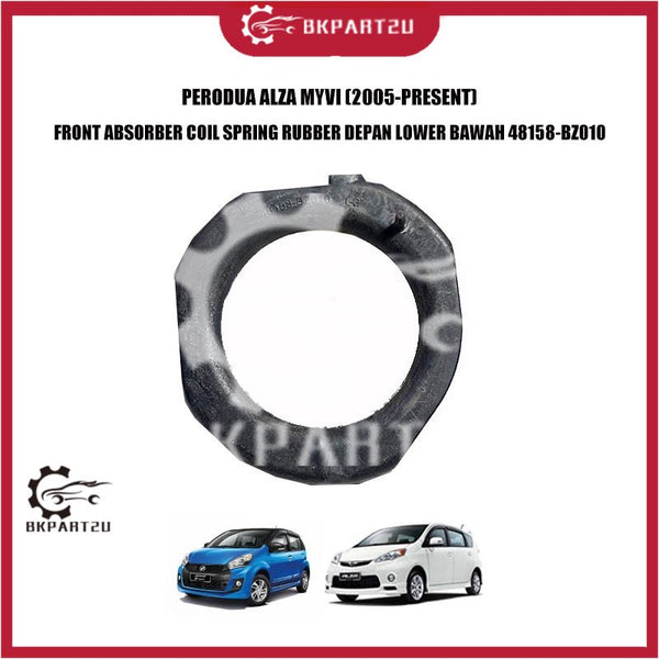 PERODUA ALZA MYVI (2005-PRESENT) FRONT ABSORBER COIL SPRING RUBBER DEPAN LOWER BAWAH 48158-BZ010