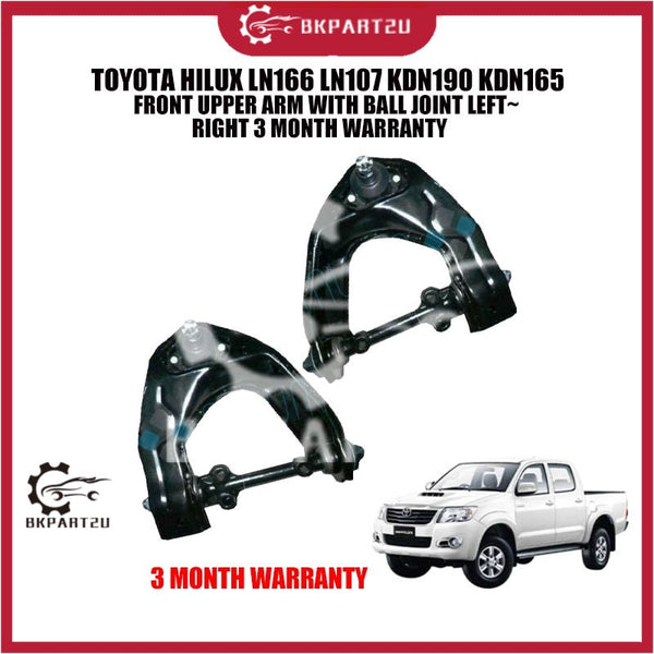 TOYOTA HILUX LN166 LN107 KDN190 KDN165 FRONT UPPER ARM WITH BALL JOINT LEFT~RIGHT 3 MONTH WARRANTY