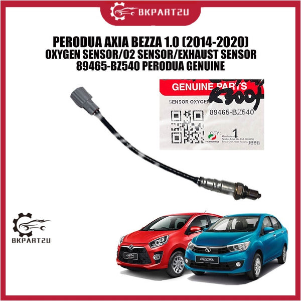 PERODUA AXIA BEZZA 1.0 (2014-2020) OXYGEN SENSOR/O2 SENSOR/EXHAUST SENSOR89465-BZ540 PERODUA GENUINE