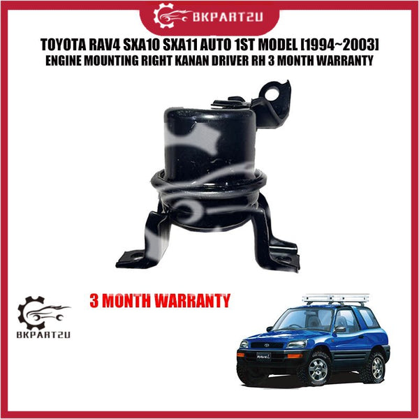 TOYOTA RAV4 SXA10 SXA11 AUTO 1ST MODEL [1994~2003] ENGINE MOUNTING RIGHT KANAN DRIVER RH 3 MONTH WARRANTY