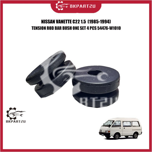 NISSAN VANETTE C22 1.5  (1985-1994) TENSION ROD BAR BUSH ONE SET 4 PCS 54476-W1010