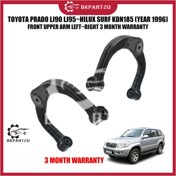 TOYOTA PRADO LJ90 LJ95~HILUX SURF KDN185 (YEAR 1996) FRONT UPPER ARM LEFT~RIGHT 3 MONTH WARRANTY