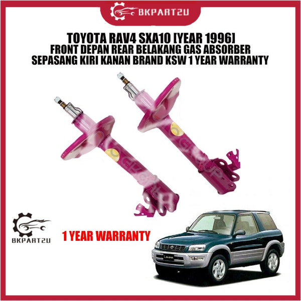 TOYOTA RAV4 SXA10 [YEAR 1996] FRONT DEPAN REAR BELAKANG GAS ABSORBER SEPASANG KSW 1 YEAR WARRANTY