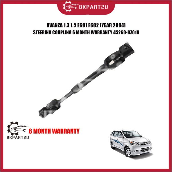 AVANZA 1.3 1.5 F601 F602 (YEAR 2004) STEERING COUPLING 6 MONTH WARRANTY 45260-BZ010