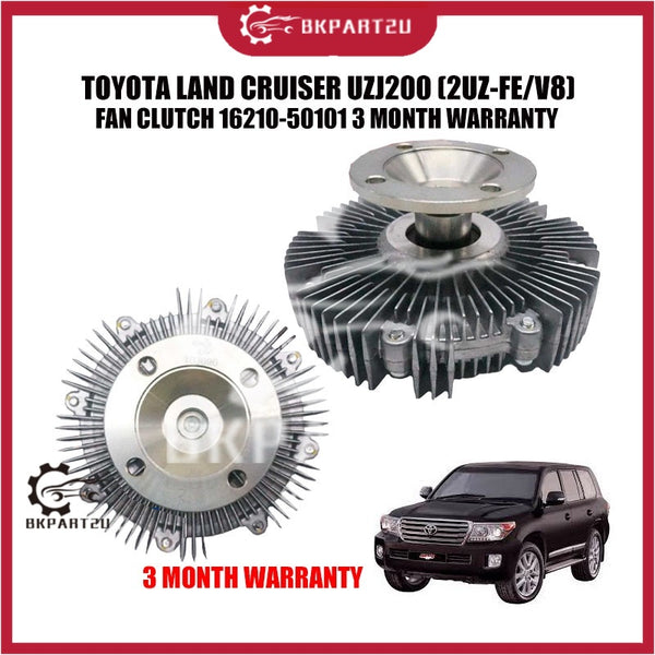 TOYOTA LAND CRUISER UZJ200 (2UZ-FE/V8) FAN CLUTCH 16210-50101 3 MONTH WARRANTY