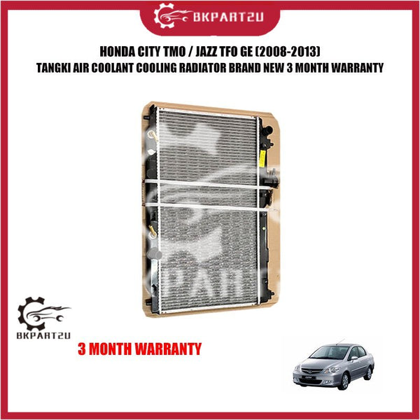 HONDA CITY TMO / JAZZ TFO GE (2008-2013) TANGKI AIR COOLANT COOLING RADIATOR BRAND NEW 3 MONTH WARRANTY