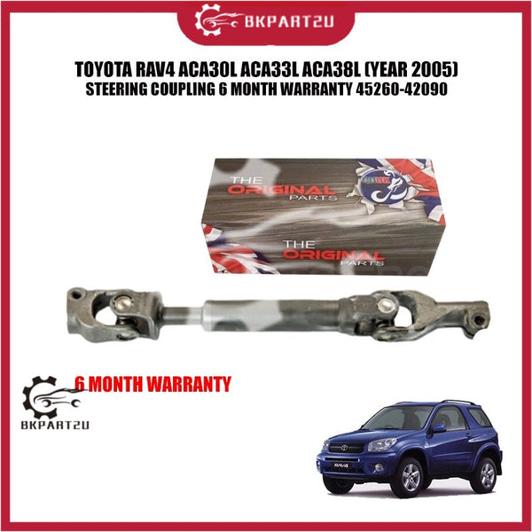 TOYOTA RAV4 ACA30L ACA33L ACA38L (YEAR 2005) STEERING COUPLING 6 MONTH WARRANTY 45260-42090
