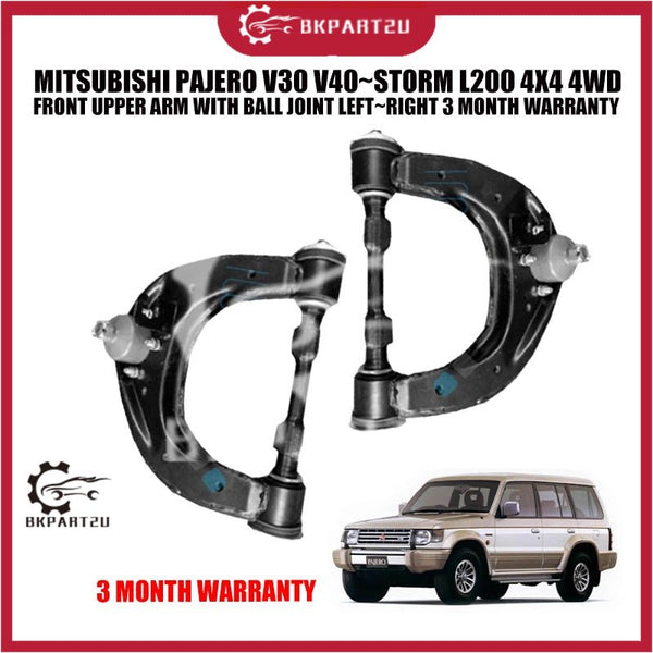 MITSUBISHI PAJERO V30 V40~STORM L200 4X4 4WD  FRONT UPPER ARM WITH BALL JOINT LEFT~RIGHT 3 MONTH WARRANTY