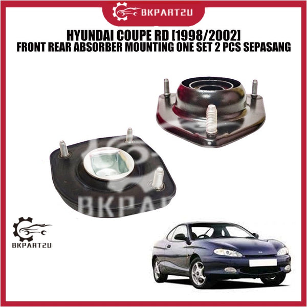 HYUNDAI COUPE RD [1998/2002] FRONT REAR ABSORBER MOUNTING ONE SET 2 PCS SEPASANG