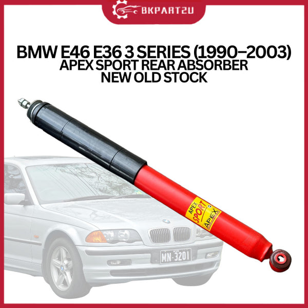 BMW E46 E36 3 SERIES (1990–2003) APEX SPORT REAR ABSORBER NEW OLD STOCK
